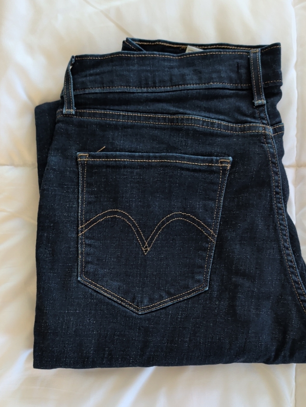 Levi's Dark Indigo Bootcut Jeans